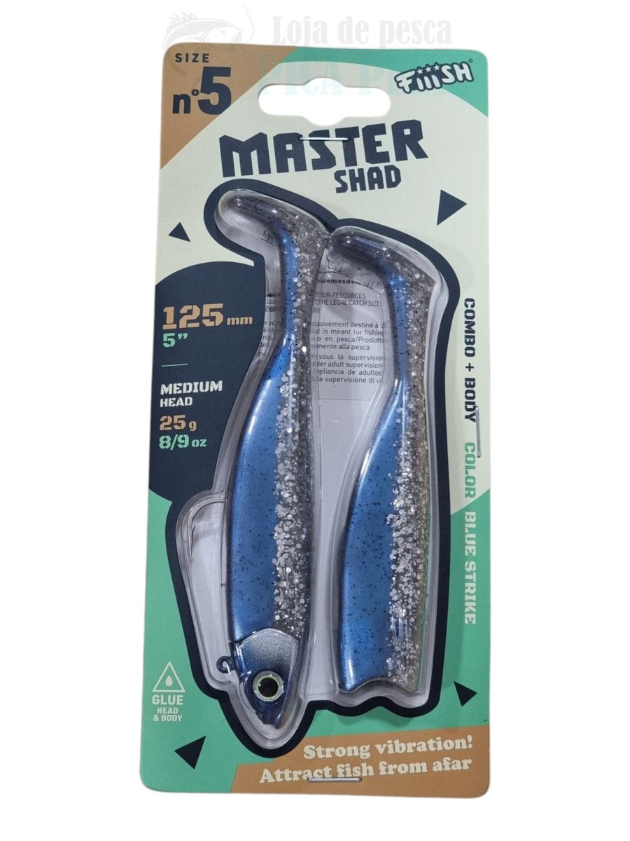 FIIISH COMBO + BODY BLUE STRIKE MEDIUM HEAD – 25GR -125MM - Image 2