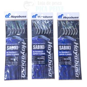 HAYABUSA REAL MINNOW – SABIKI ULTRAVIOLET / SUPER FLASHER EX125 – 14