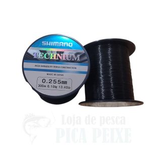 SHIMANO TECHNIUM 300MT 0.255MM 6.1KG GREY