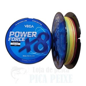 VEGA POWER FORCE X8 MULTICOLOR 150 MT