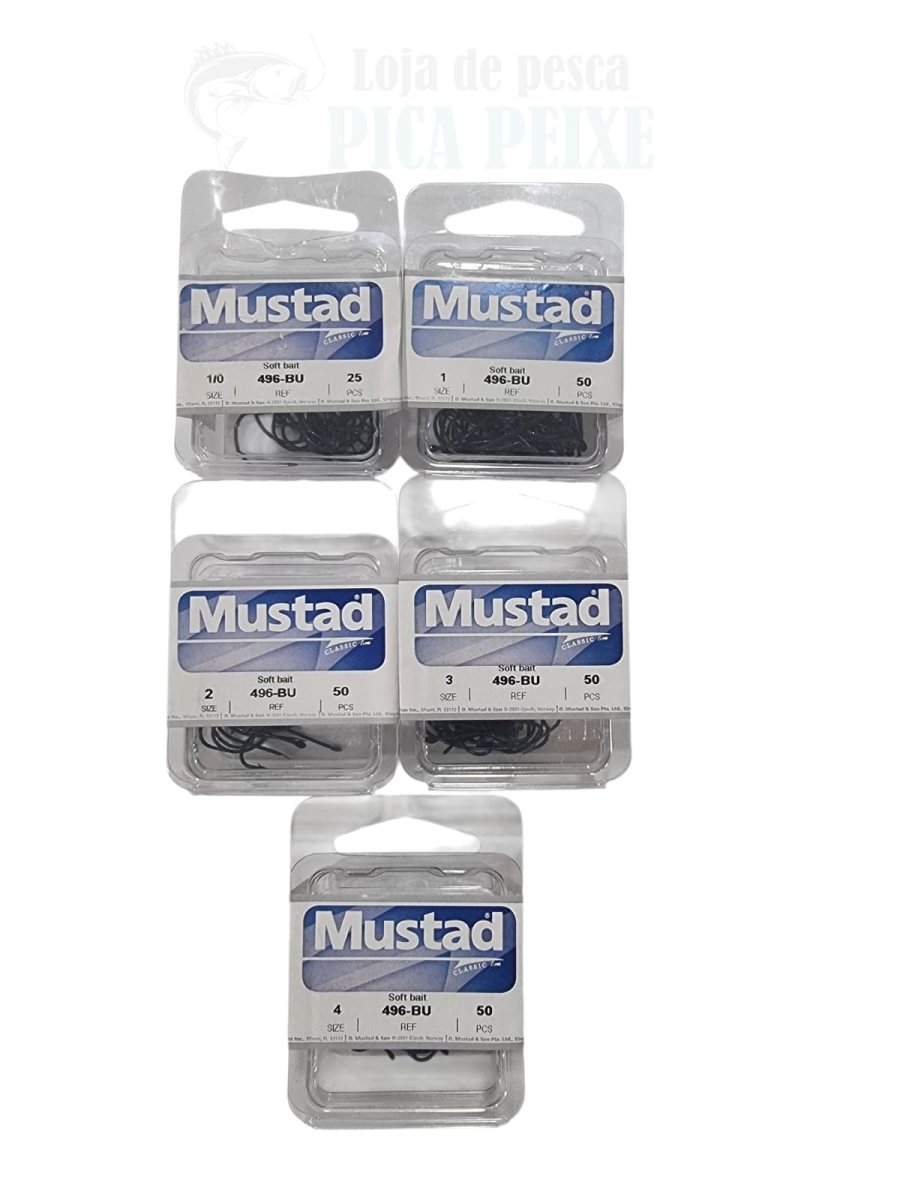 MUSTAD ANZOL 496-BU SOFT BAIT CX-25/50 - Image 2