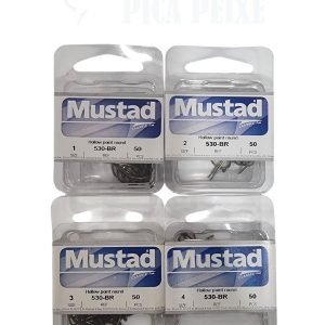 MUSTAD ANZOL 530-BR HOLLOW POINT ROUND CX-50