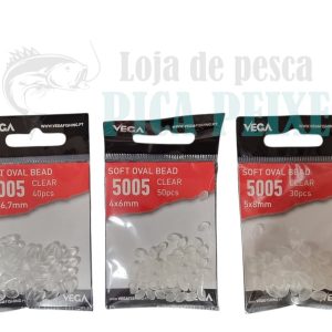 5005 – SOFT OVAL BEAD CLEAR