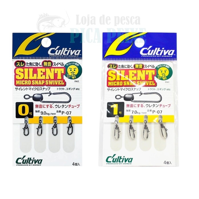 CULTIVA SILENTE MICRO SNAP SWIVEL 72807 4PCS - Image 2