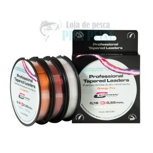 CINNETIC PROFISSIONAL TAPERED LEADERS – NLR 15×10 – 0.16/0.52 (TRANSPARENTE)