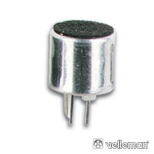 Capsula Electreto Ø6mm p/ Microfone