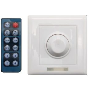 Regulador Fluxo Luminoso LED (Dimmer) c/ Comando à Distância 12V-24V