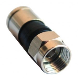 FICHA TIPO F MACHO COMPRESSAO P/RG6