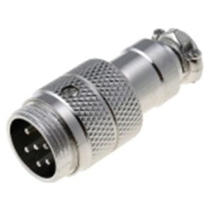 Ficha Micro Macho 7 Pinos Metálica