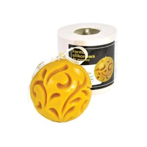 Molde de silicone – Bola fundida – altura 8,5 cm