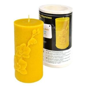 Molde de silicone – Cilindro grande para orquídea – altura 13 cm