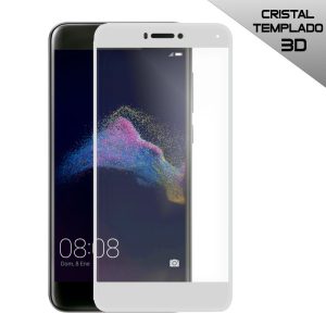 Pellicola protettiva in cristallo temperato Huawei P8 Lite (2017) 3D Bianco
