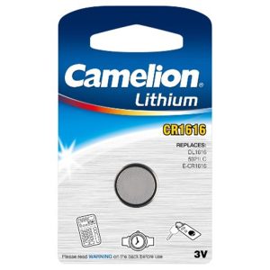 Pilha botão litio 3v CR1616 – Camelion