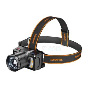 SUPERFIRE HL25 LANTARNA DE CABEÇA 15W 700LMIP43 ZOOM