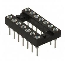 Suporte IC 22 pinos maquinado