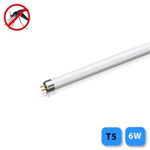 Tubo fluorescente T5 6W (luz actínica) mata insectos
